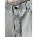 Lee ‎ Jeans High Rise Vintage Mom Shorts Womens Sz 16 Light Blue USA 100% Cotton Photo 2