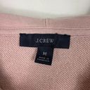 J.Crew  Oversized University Terry Zip Up Hoodie With Crew Logo in Luxury Camel Photo 10