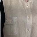 Chico's New. Chico’s faux leather vest. Size 3 = (16) retails. $129 Photo 5