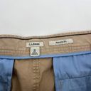 L.L.Bean  Women's High-Rise Flat Front Favorite Fit Cropped Pants Beige Size 18 Photo 8