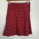 Brandy Melville Wrap Skirt Red Photo 1