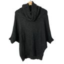 Vince  Dark Gray Wool Alpaca Blend Cowl Neck Batwing Sweater M Photo 16