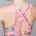 Lululemon Run Stuff Your Bra II Flowabunga Multi Bleached Corral Bra 4 Photo 7