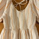 Cotton On  Poppy Puff Sleeves Baby Doll Mini Dress W/Back tie Size Med-EUC Photo 1