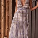 MISA Los Angeles  Dominika Tiered Chiffon Maxi Dress NWT XS Photo 0