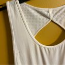 Buffbunny  ladies crossover off white ventilated activewear tank size XS Photo 5