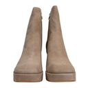 Dolce Vita Womens 9.5 Ulyses Suede Platform Bootie in Mushroom Tan NEW Photo 3