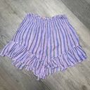 Free People Striped Shorts Photo 0