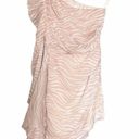 Misha Collection  Jaylene One Shoulder Animal Print Cocktail Dress Women’s Size 2 Photo 9