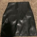 SheIn Leather Skirt Photo 0