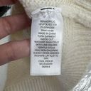 a.n.a  Crewneck Pullover Quilt Tribal Pattern Sweater Long Sleeve Cream Size M Photo 9