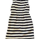 Crown & Ivy  petites navy and cream striped dress Photo 1