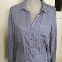 Anthropologie Cloth & Stone Gray Button Down Photo 3