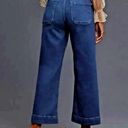 Pilcro  Anthropologie 28 The Skipper Dark Wash Crop Jeans Photo 4