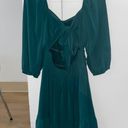 Tie Back Dress Green Photo 4