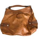 DKNY  Brown Leather Hobo Shoulder Bag. Photo 0