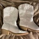 Cowgirl / Cowboy Boots White Size 8.5 Photo 0