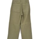 Everlane  The Utility Wide Leg Crop Pants High Rise in Olive Green Women's 0 Photo 4