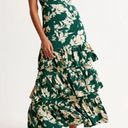 Abercrombie & Fitch Ruffle Tier Maxi Dress Photo 0