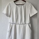 Boden USA Boden Jane Textured Pocket Dress Black and White Size 10 Long Photo 6