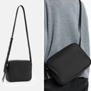 All Saints Captain Leather Square Crossbody Bag Photo 1