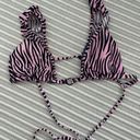 Everything But Water Pink Zebra Bikini Top Photo 0