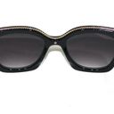 Isaac Mizrahi  Sunglasses Square Frame w Gold Chain Photo 2