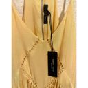 Romeo + Juliet Couture Yellow Golden Halter Strap Dress Photo 4