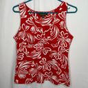 Tommy Bahama  Ribbon Floral Bow V Neck Tank Top Sm Photo 0