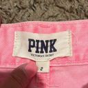 PINK - Victoria's Secret PINK jean shorts, size 2, Great used condtion Photo 2