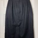 Ralph Lauren  Purple Label | Wool Pencil Skirt Charcoal Gray Sz 8 Photo 6