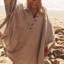 Free People  Beach Natalie poncho style top XSmall/S. NWOT Photo 0