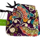 Vera Bradley  Cosmetic Trio Plum Crazy Set of 3 New Photo 0