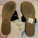 American Eagle NWT! SIZE 9  OUTFITTERS Black Flip Flops Photo 7