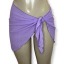 Zuliana lilac lettuce trim sarong/cover up Photo 0