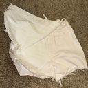 Princess Polly Denim White Skirt Size 6 Photo 2