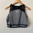 Nike Pro Dri-Fit Tank Women Medium Cropped Fitted New Photo 1