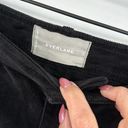 Everlane NWOT  Black Relax High Rise Full Length Wide-Leg Corduroy Pants Size 12 Photo 2