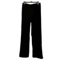 ZARA  Black Velvet Flare Trouser Pants size Small NWT Photo 4