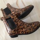 Leopard Print Rain Boots 🐆 Size 7 Photo 1