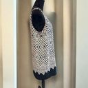 One Clothing One love clothing size large tribal print shift dress  navy blue & cream Photo 3