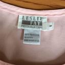 Leslie Fay Baby pink animal print tank Photo 3