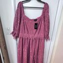 City Chic  GISELLE SQUARE NECK LACE DRESS WOMENS SZ 18 NEW Photo 1