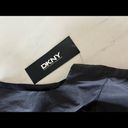 DKNY  Black Cocktail Dress With Waterfall Ruffle​ Photo 4