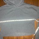 Ci Sono Cropped Hoodie Charcoal Gray Photo 4