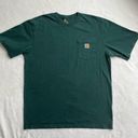 Carhartt Green Pocket Tee Photo 0