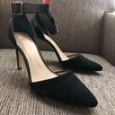 BP  4” Heels D’Orsay Ankle Strap Leather Suede 9 Photo 0