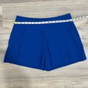 The Limited  Dressy Side Zip Stretch Skort Shorts Bright Royal Blue Size 6 Photo 6