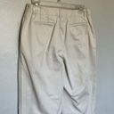 Talbots  Chatham Fly Front Ankle Pants - Solid - Curvy Fit Beige XL Size 12 Photo 5