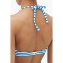 Solid & Striped ✨
THE GINGER TIE BIKINI TOP- AZURE STRIPE
RIB✨ Photo 9